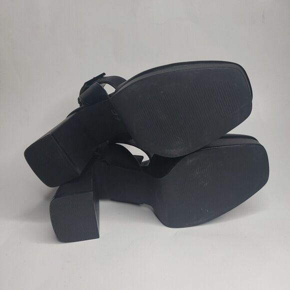 DKNY Women's Black Barra Ankle-Strap Platform Pumps Briella Sz 8M - Picture 8 of 10